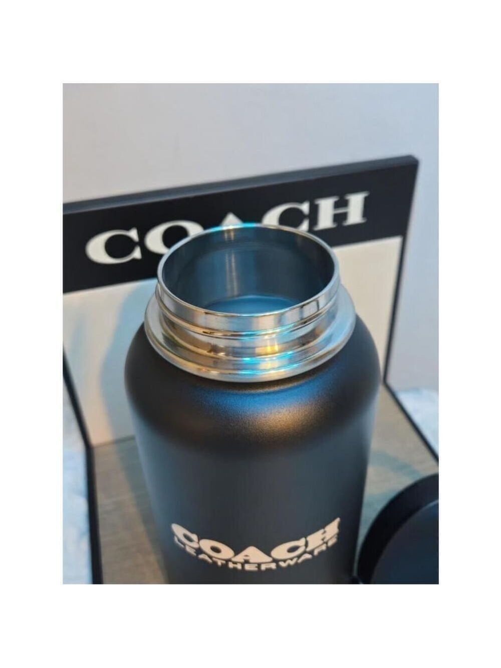 NWOT Limited Edition Coach Stainless Steel Water Bottle - Picture 11 of 11